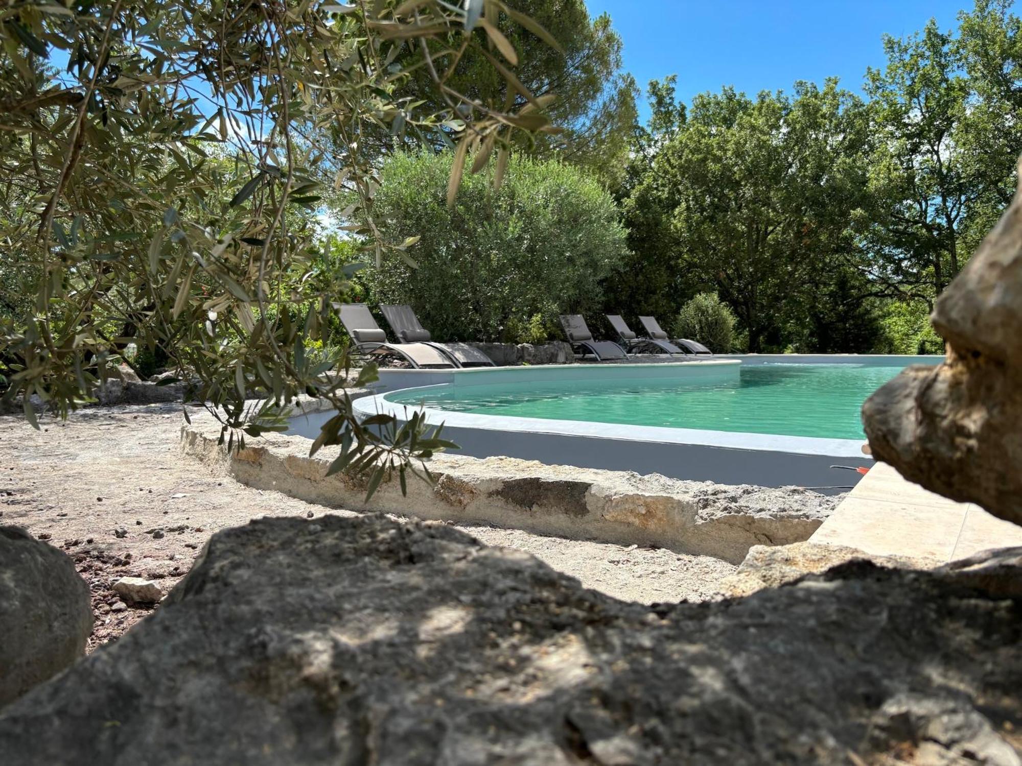 Maison Pour 12P, Piscine A Debordement Chauffee D'Avril A Octobre Inclus Ruoms Exteriör bild
